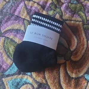 Le Bon Shoppe Black Girlfriend Socks
